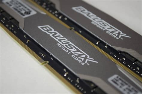 crucial ballistix sport ddr4 review.